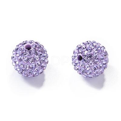 Pave Disco Ball Beads RB-H258-8MM-371-1