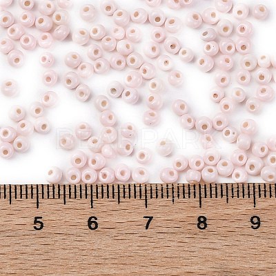 8/0 Baking Paint Glass Seed Beads SEED-M012-02A-38-1