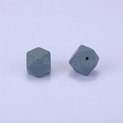 Hexagonal Silicone Beads SI-JX0019A-10-1