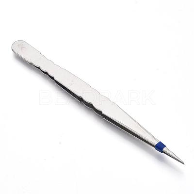 Tarnish Resistant Stainless Steel Beading Tweezers TOOL-R017-1