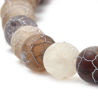 Natural Weathered Agate Beads Strands X-G-S259-05G-8mm-1