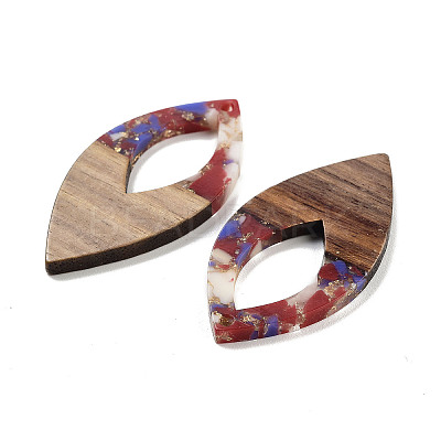 Walnut Wood Pendants FIND-Z050-06B-1