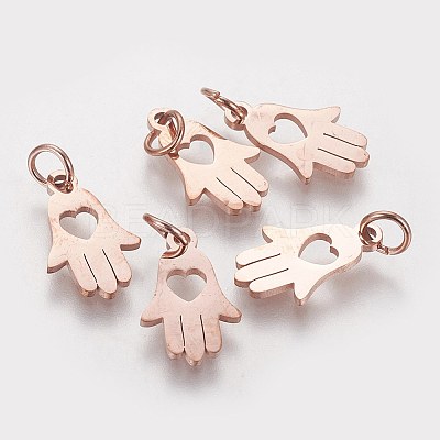 304 Stainless Steel Pendants LS-STAS-Q201-T453R-1