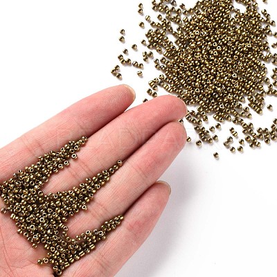 (Repacking Service Available) 12/0 Glass Seed Beads SEED-C018-2mm-601-1