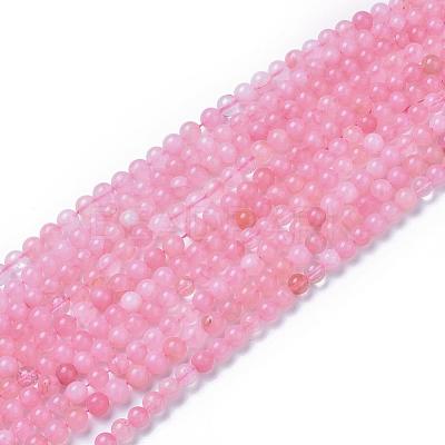 Natural Rose Quartz Beads Strands G-F591-04A-8mm-1
