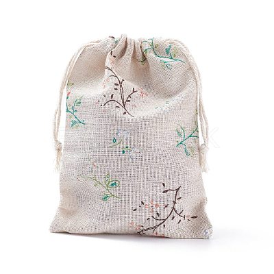 Cotton Packing Pouches Drawstring Bags ABAG-S003-07A-1