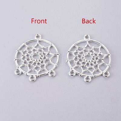 Tibetan Style Alloy Chandelier Components Links TIBE-A30127-S-NR-1