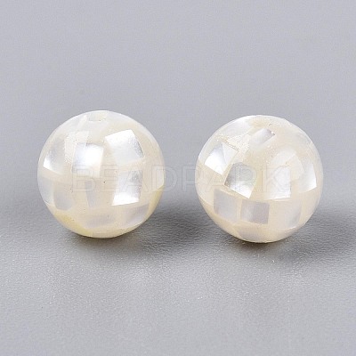 Resin Beads SSHEL-T014-38-8mm-05-1