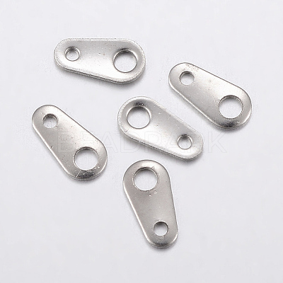 Tarnish Resistant 304 Stainless Steel Chain Tabs STAS-L200-30P-1