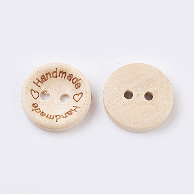 Wooden Buttons BUTT-K007-11B-1