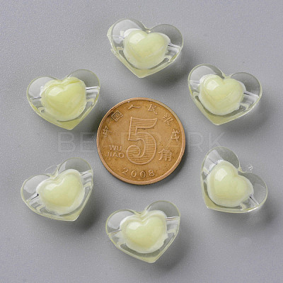 Transparent Acrylic Beads TACR-S152-08A-07-1