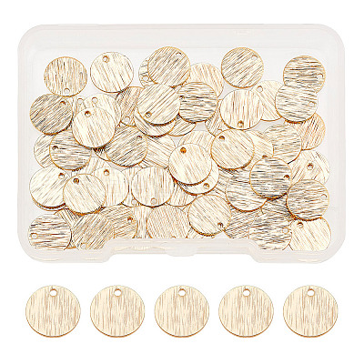 60Pcs Brass Charms KK-AR0003-47-1