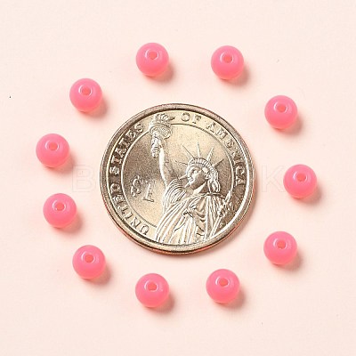 Fluorescent Acrylic Beads MACR-R517-6mm-04-1