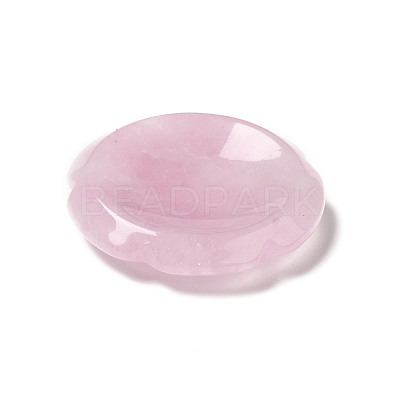 Natural Rose Quartz Worry Stones G-E586-01D-1
