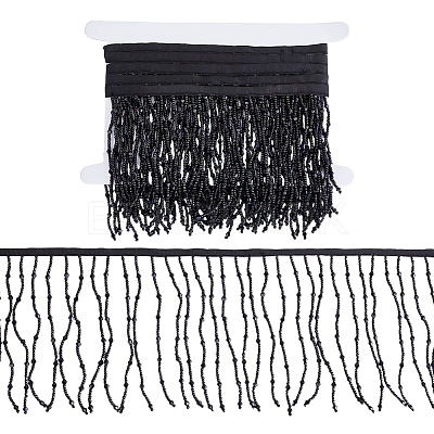 2 Yards Resin Bead Tassel Beaded Trim OCOR-OC0001-73A-1