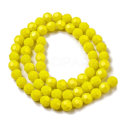 Opaque Glass Beads Stands EGLA-A035-P8mm-D04-1