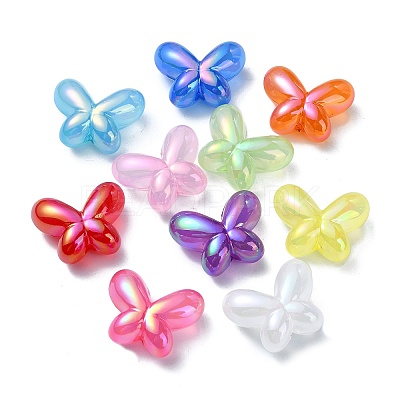 Imitation Jelly Acrylic Beads OACR-E033-14-1