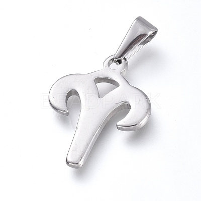 Non-Tarnish 304 Stainless Steel Pendants STAS-L210-06C-P-01-1