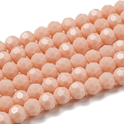 Opaque Glass Beads Stands LS-EGLA-A035-P6mm-D05-1