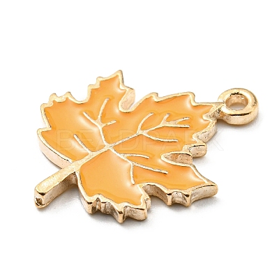 Thanksgiving Day Alloy Enamel Pendants ENAM-D060-01B-KCG-1