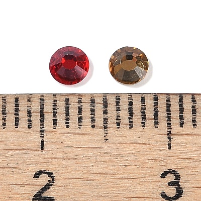 Glass Flat Back Rhinestone RGLA-C002-SS12-M-1