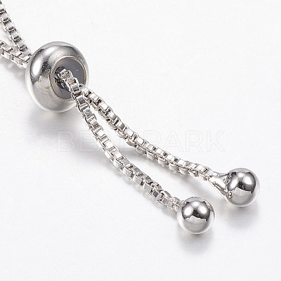 Adjustable Brass Bolo Bracelets BJEW-P200-11P-1