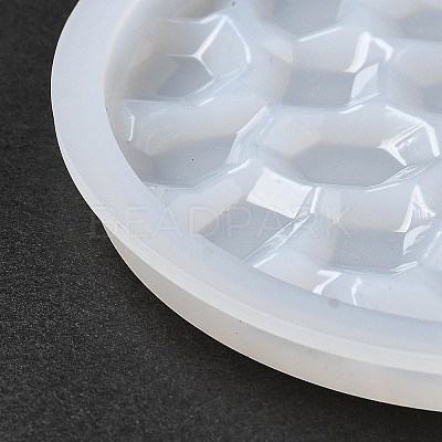Silicone Diamond Texture Cup Mat Molds X-DIY-C061-04E-1