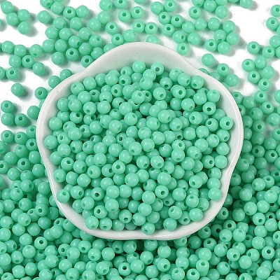 Opaque Acrylic Beads SACR-A007-01C-23-1