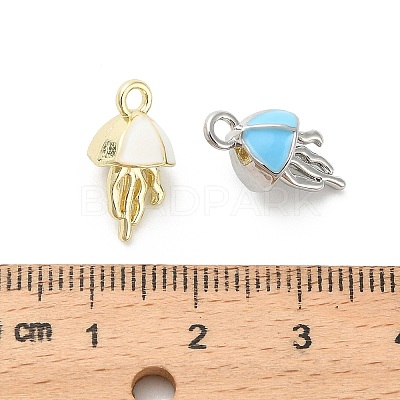 Alloy Enamel Pendants ENAM-D309-01-1