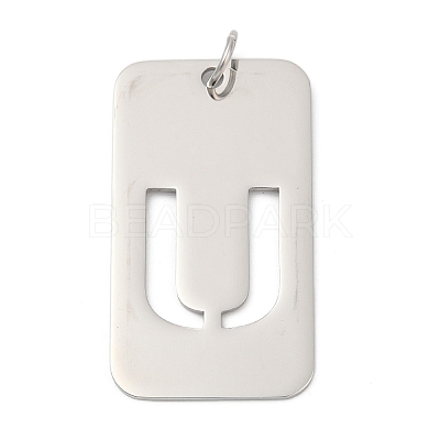 304 Stainless Steel Pendants STAS-M115-01P-U-1
