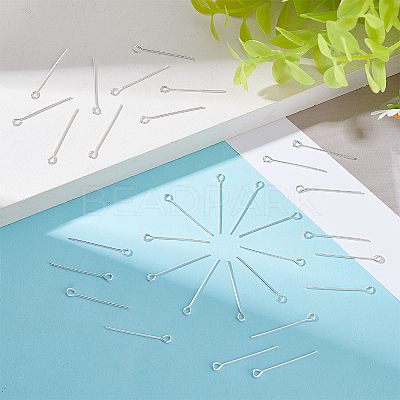 100Pcs Brass Eye Pins KK-BBC0024-76B-1