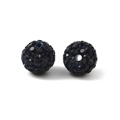 Pave Disco Ball Beads RB-H258-10MM-207-1