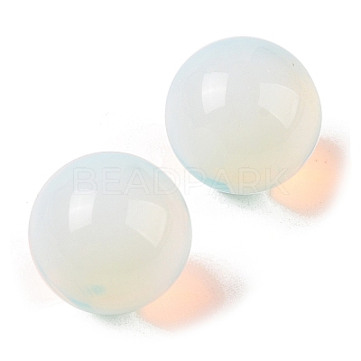 Opalite No Hole Sphere Beads G-K353-04D-19-1