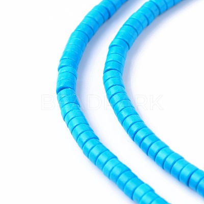 Synthetic Turquoise Beads Strands TURQ-G110-4x2mm-06-1