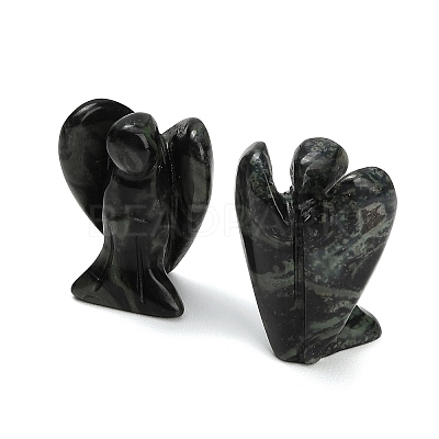 Natural Rhyolite Jasper Gemstone Carved Angle Figurines GG-CBA8396-A12-1
