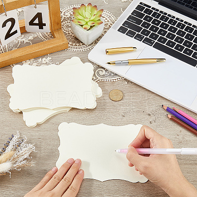 50Pcs DIY Paper Blank Greeting Cards AJEW-CP0010-26A-02-1
