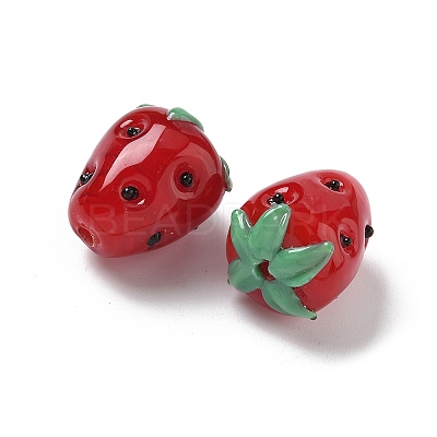 Handmade Lampwork Beads LAMP-S080-02-1