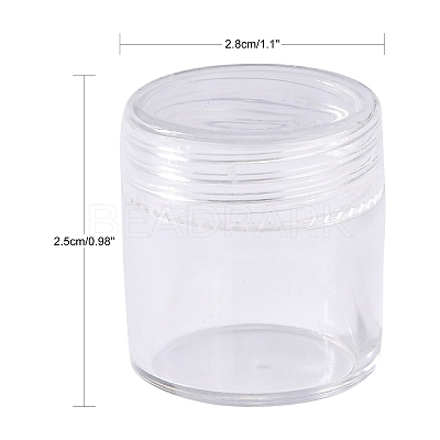 Plastic Beads Containers C077Y-1