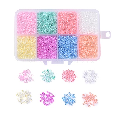 12/0 Grade A Round Glass Seed Beads SEED-JP0008-07-1