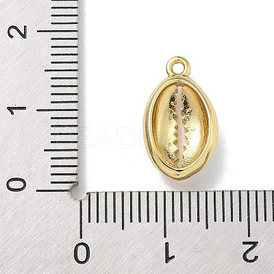 Rack Plating Brass Enamel Pendants KK-G515-19G-06-1