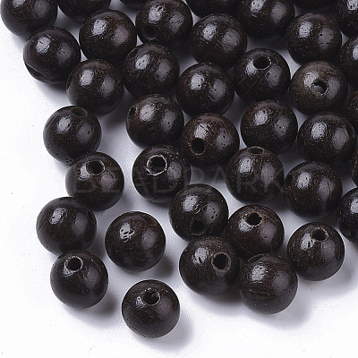 Natural Wood Beads X-WOOD-S666-6mm-02-1