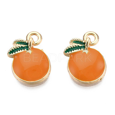 Alloy Enamel Pendants ENAM-T009-51A-RS-1
