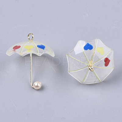 Printed Acrylic Pendants X-KY-S163-093B-02-1