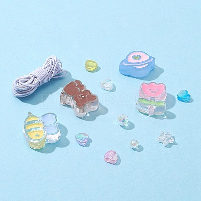 Transparent Acrylic Beads MACR-FS0001-26-1