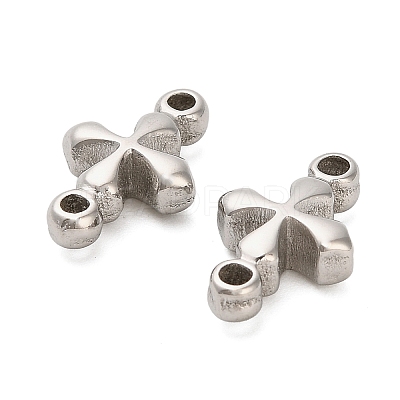 304 Stainless Steel Connector Charms STAS-B111-10P-1