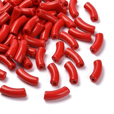 Opaque Acrylic Beads SACR-S677-021-1