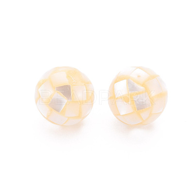Resin Beads SSHEL-T014-38-12mm-05-1