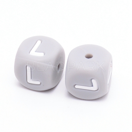 Silicone Beads SIL-WH0002-25C-L-1