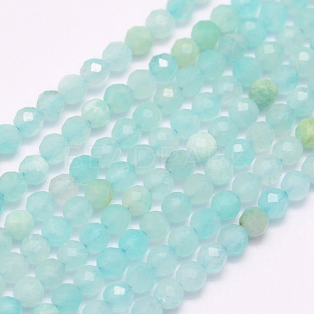 Natural Amazonite Beads Strands G-F509-25-2mm-1