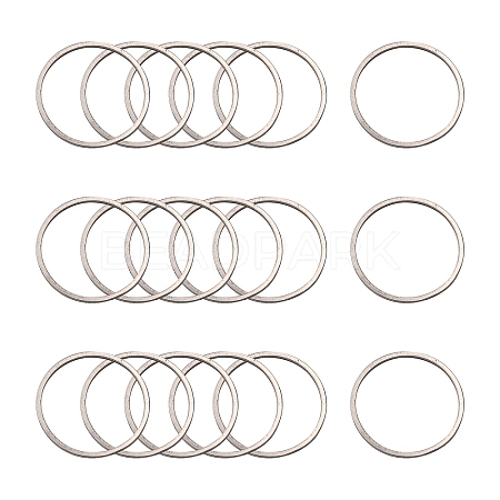 Non-Tarnish 304 Stainless Steel Linking Ring LS-X-STAS-S079-12C-A-1